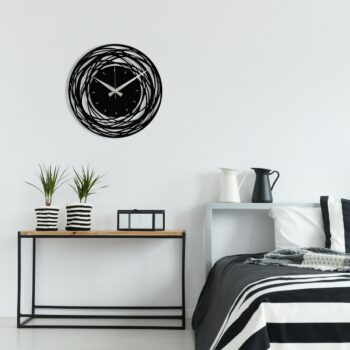 Nástenné hodiny Black Nest S022 , 48 x 48 cm