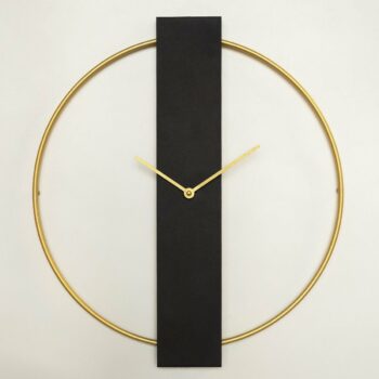 Nástenné hodiny Future APS119, Black, 49 x 54 cm