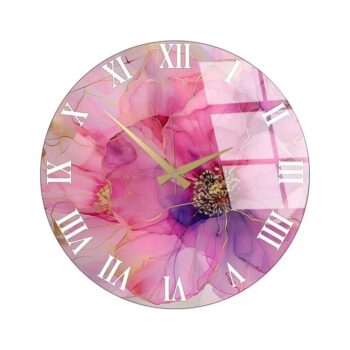 Nástenné hodiny Pink 339, 40 cm