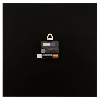 Nástenné hodiny Scandic 30 cm - čierne