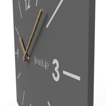 Nástenné hodiny Scandic 30 cm - sivé