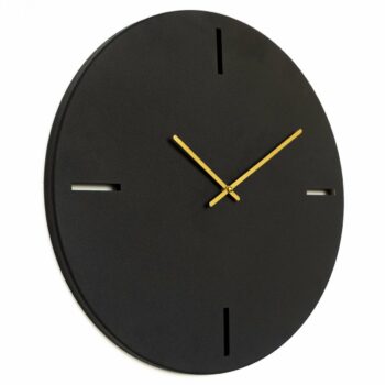 Nástenné hodiny Timeless APS113, Black, 48 x 48 cm