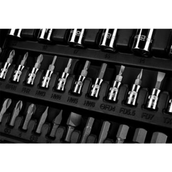 Nástrčkové kľúče 1/4, 1/2, sada 110 ks, CrV 10-066 NEO