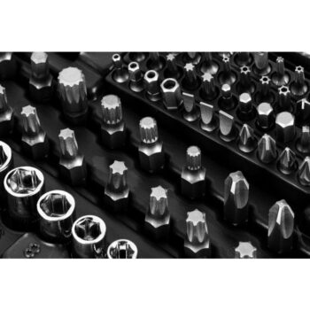 Nástrčné kľúče 1/2", 3/8", 1/4", sada 219 ks, CrV 10-076 NEO