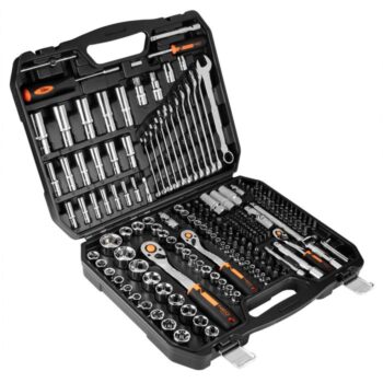 Nástrčné kľúče 1/2", 3/8", 1/4", sada 219 ks, CrV 10-076 NEO