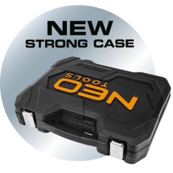 Nástrčné kľúče 1/2, sada 20 ks, CrV 10-032 NEO