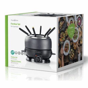 Nedis FCFO110EBK6 fondue pre 6 osôb