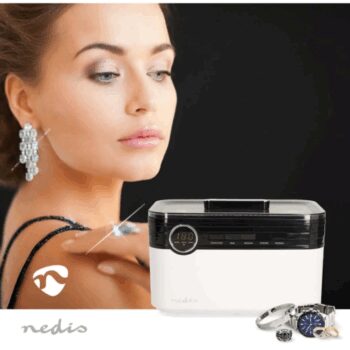 Nedis JECL120WT profi ultrazvuková čistička,1800 ml