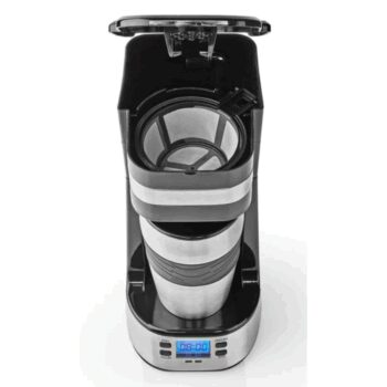 Nedis KACM310FBK osobný kávovar s termohrnčekom, 420 ml