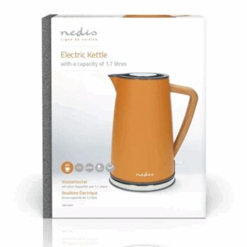Nedis KAWK510EOR rýchlovarná kanvica 1,7 l, oranžová