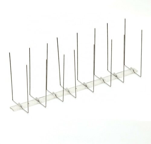 Nehrdzavejúce ochranné hroty proti vtákom, 33 x 11 cm Nehrdzavejúce ochranné hroty proti vtákom, 33 x 11 cm