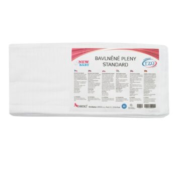 New Baby Bavlnené Plienky Standard 60x80 Cm 10 Ks