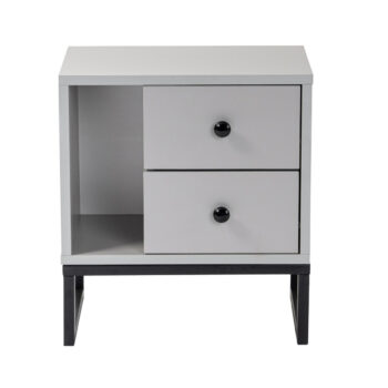 Nočný stolík Glimmer Grey