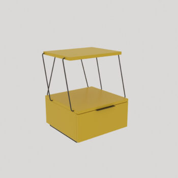 Nočný stolík Tekoba Yellow