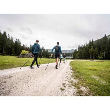 Nordic walking palice s korkovou rukoväťou, modrá
