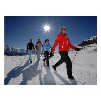 Nordic walking palice s korkovou rukoväťou, modrá