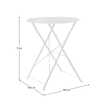 Predstavujeme vám kovový záhradný set Obax v elegantnej bielej farbe, ktorý je ideálnym doplnkom pre vašu záhradu. Tento moderný a štýlový set je navrhnutý tak, aby poskytoval pohodlie a funkčnosť pre dve osoby. Vďaka svojej svetlej farebnosti a hranatému tvaru sa ľahko prispôsobí akémukoľvek…