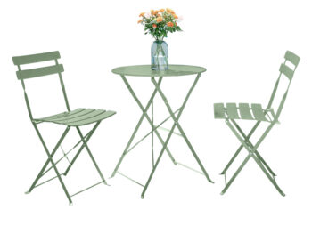 Predstavujeme vám kovový záhradný set Obax v elegantnej zelenej farbe, ktorý je ideálnym doplnkom pre vašu záhradu. Tento moderný set je navrhnutý tak, aby poskytoval pohodlie a štýl pre dve osoby. Vďaka svojej rozkladacej funkcii ponúka flexibilitu a praktickosť pri usporiadaní vonkajších…