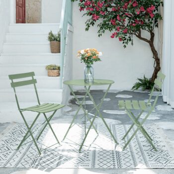 Predstavujeme vám kovový záhradný set Obax v elegantnej zelenej farbe, ktorý je ideálnym doplnkom pre vašu záhradu. Tento moderný set je navrhnutý tak, aby poskytoval pohodlie a štýl pre dve osoby. Vďaka svojej rozkladacej funkcii ponúka flexibilitu a praktickosť pri usporiadaní vonkajších…