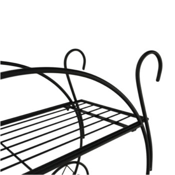 Podstavec pod kvetináč Odrio v elegantnej čiernej farbe je ideálnym doplnkom pre váš interiér. Tento moderný stojan, vyrobený z kvalitného kovu, ponúka nielen estetický vzhľad, ale aj praktickosť a stabilitu. S rozmermi 66 cm na šírku, 35 cm na hĺbku a 63 cm na výšku poskytuje dostatok priestoru…