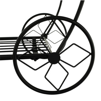 Podstavec pod kvetináč Odrio v elegantnej čiernej farbe je ideálnym doplnkom pre váš interiér. Tento moderný stojan, vyrobený z kvalitného kovu, ponúka nielen estetický vzhľad, ale aj praktickosť a stabilitu. S rozmermi 66 cm na šírku, 35 cm na hĺbku a 63 cm na výšku poskytuje dostatok priestoru…