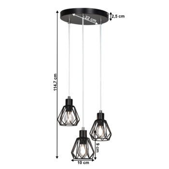Predstavujeme vám modernú visiacu lampu Okira Typ 1 v elegantnej čiernej farbe, ktorá sa stane štýlovým doplnkom vášho interiéru. Táto lampa je ideálna pre tých, ktorí hľadajú kombináciu funkčnosti a estetického vzhľadu. Svojím nepravidelným tvarom a kovovým materiálom dodáva…