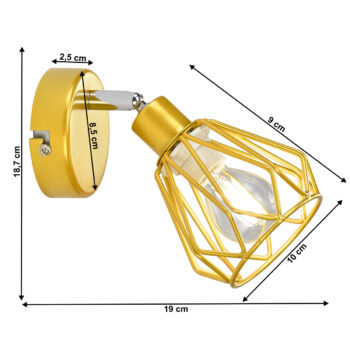 Predstavujeme vám elegantnú lampu na stenu Okira Typ 2 v zlatom prevedení, ktorá sa stane skvostným doplnkom vášho interiéru. Táto lampa je navrhnutá s dôrazom na moderný vzhľad a nepravidelný tvar, čo jej dodáva jedinečný charakter. Je ideálna pre tých, ktorí hľadajú štýlové…
