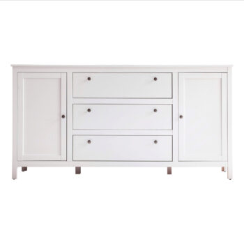 Dvojdverová komoda so zásuvkami Olje 2D3S v elegantnej bielej farbe je ideálnym riešením pre tých, ktorí hľadajú praktický a moderný nábytok do svojho interiéru. Táto komoda ponúka dostatok úložného priestoru vďaka dvom dverám a trom zásuvkám, čo ju robí vhodnou pre rôzne…