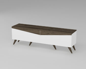 TV stolík OPAL - elegantné a praktické riešenie pre vašu obývaciu izbuTV stolík OPAL je ideálnou voľbou pre modernú obývaciu izbu. Jeho elegantný dizajn dodá interiéru štýl a funkčnosť.Vyrobený z kvalitného materiálu LTD s hrúbkou 18 mm, OPAL ponúka nielen atraktívny vzhľad, ale aj dlhú životnosť. Stolík je vybavený praktickou skrinkou s dvoma dvierkami, ktorá poskytuje dostatok úložného priestoru pre vaše multimediálne zariadenie alebo iné nevyhnutnosti.Hlavné vlastnosti produktu:Typ tovaru: TV stolíkVhodné do miestnosti: obývacia izbaMateriál: LTDRozmery: 46 x 150 x 29.6 cmFarba: Biela + orechVybavenie: skrinkaPočet dvierok: 2Dodatočné informácie: Dodávame v demonte, plastové nožičkyTV stolík OPAL je dodávaný v demontovanom stave a je ľahké ho zostaviť. Plastové nožičky zaisťujú stabilitu a ochranu podlahy.
