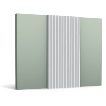 ORAC Decor, ORAC dekoračný prvok W108, 3d panel 200x25x1,8 cm, biela