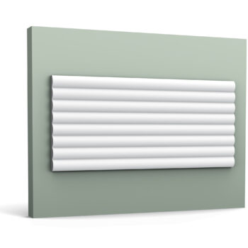 ORAC Decor, ORAC dekoračný prvok W110, 3d panel 200x25x1,6 cm, biela