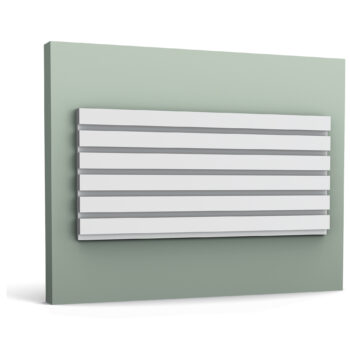 ORAC Decor, ORAC dekoračný prvok W111, 3d panel 200x25x2 cm, biela