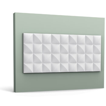 ORAC Decor, ORAC dekoračný prvok W113, 3d panel 200x25x2,2 cm, biela