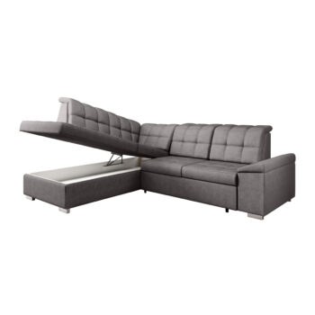 Predstavujeme vám ultramodernú rohovú sedaciu súpravu OREO ROH, ktorá je ideálnou voľbou pre každého, kto hľadá spojenie štýlu, komfortu a funkčnosti. Jej celočalúnené prevedenie kvalitnou látkou Soro 24 v elegantnej hnedosivej farbe z nej robí výrazný…