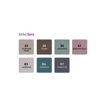 Predstavujeme vám ultramodernú rohovú sedaciu súpravu OREO ROH, ktorá je ideálnou voľbou pre každého, kto hľadá spojenie štýlu, komfortu a funkčnosti. Jej celočalúnené prevedenie kvalitnou látkou Soro 24 v elegantnej hnedosivej farbe z nej robí výrazný…