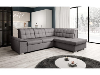 Predstavujeme vám ultramodernú rohovú sedaciu súpravu OREO ROH, ktorá je ideálnou voľbou pre každého, kto hľadá spojenie štýlu, komfortu a funkčnosti. Jej celočalúnené prevedenie kvalitnou látkou Soro 24 v elegantnej hnedosivej farbe z nej robí výrazný…