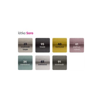 Zariaďte si obývačku modernou a funkčnou sedacou súpravou OREO U v tvare U, ktorá zaujme svojím dizajnom aj praktickými vlastnosťami. Je čalúnená kvalitnou látkou Soro 23 v štýlovej sivobéžovej farbe Taupe, s vysokou oderuodolnosťou 90 000 cyklov podľa…