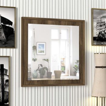 Zrkadlo OSKARŠtýlové a elegantné zrkadlo OSKAR je perfektným doplnkom pre vašu obývaciu izbu, predsieň alebo spálňu. Toto moderné zrkadlo je vyrobené z kvalitných materiálov LTD a skla, čo zaisťuje jeho dlhú životnosť a atraktívny vzhľad.Rozmer: 61.2 x 61.2 x 1.8 cmMateriál: LTD a skloFarba: OrechHrúbka materiálu: 18 mmDodatočné informácie: Dodávame v demonteZrkadlo OSKAR vyniká svojim elegantným dizajnom v orechovej farbe, ktorý dodá každému interiéru nádych sofistikovanosti. Kvalitné spracovanie a čisté línie tohto zrkadla ho robia ideálnym doplnkom pre moderné domácnosti.Neváhajte a kúpte si zrkadlo OSKAR ešte dnes. Tento štýlový a funkčný doplnok pridá vášmu domovu eleganciu a praktickosť v jednom!