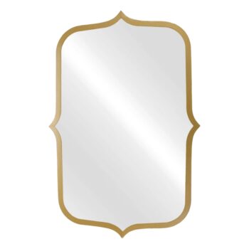 Predstavujeme vám elegantné zrkadlo na stenu Ouso v zlatej farbe, ktoré sa stane skvostným doplnkom vášho interiéru. Toto moderné zrkadlo od značky KONDELA je navrhnuté tak, aby prinieslo do vašej domácnosti nádych luxusu a štýlu. Jeho nepravidelný tvar a svetlá zlatá farba dodávajú priestoru…