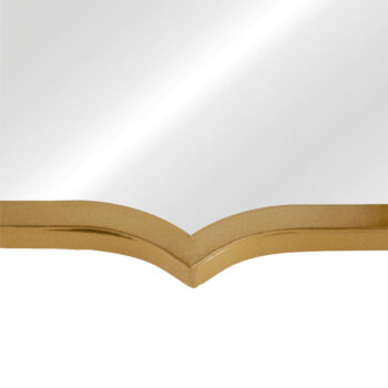 Predstavujeme vám elegantné zrkadlo na stenu Ouso v zlatej farbe, ktoré sa stane skvostným doplnkom vášho interiéru. Toto moderné zrkadlo od značky KONDELA je navrhnuté tak, aby prinieslo do vašej domácnosti nádych luxusu a štýlu. Jeho nepravidelný tvar a svetlá zlatá farba dodávajú priestoru…