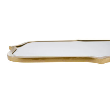 Predstavujeme vám elegantné zrkadlo na stenu Ouso v zlatej farbe, ktoré sa stane skvostným doplnkom vášho interiéru. Toto moderné zrkadlo od značky KONDELA je navrhnuté tak, aby prinieslo do vašej domácnosti nádych luxusu a štýlu. Jeho nepravidelný tvar a svetlá zlatá farba dodávajú priestoru…