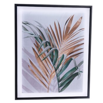 Obraz na plátne v rámu Tropical, 40 x 2,5 x 50 cm