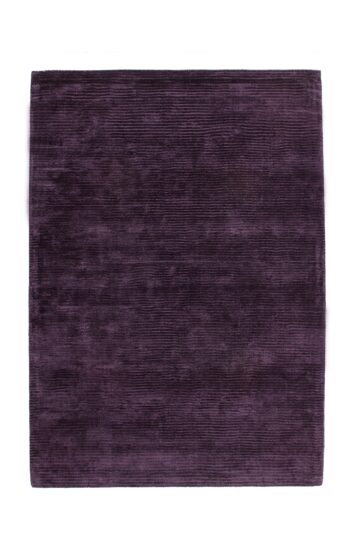Obsession, AKCIA: 120x170 cm Ručne tkaný kusový koberec BELUGA 520 MAUVE-NATURLINE, fialová, chodba / predsieň