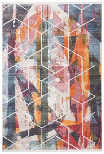 Obsession, AKCIA: 80x235 cm Kusový koberec Laos 458 Multi, viacfarebná, chodba / predsieň