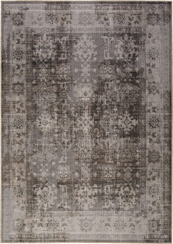 Obsession, DOPREDAJ: 120x170 cm Kusový koberec Tilas 244 Grey – na von aj na doma, 120x170, šedá, chodba / predsieň