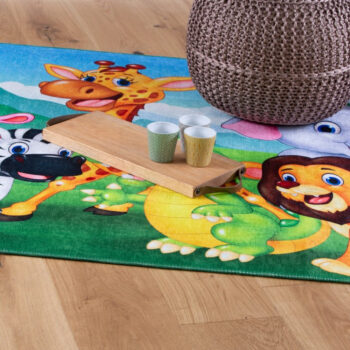 Obsession, Detský kusový koberec Torino kids 239 JUNGLE, 80x120, viacfarebná, detská izba