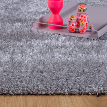 Obsession, Kusový koberec Emilia 250 silver, 60x110, šedá, obývacia izba