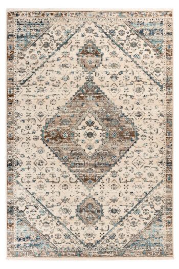 Obsession, Kusový koberec Inca 359 cream, 40x60, béžová, chodba / predsieň