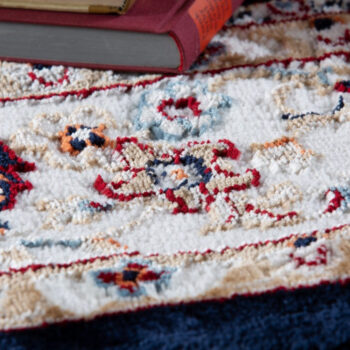 Obsession, Kusový koberec Isfahan 741 navy, 160x230, modrá, kancelária