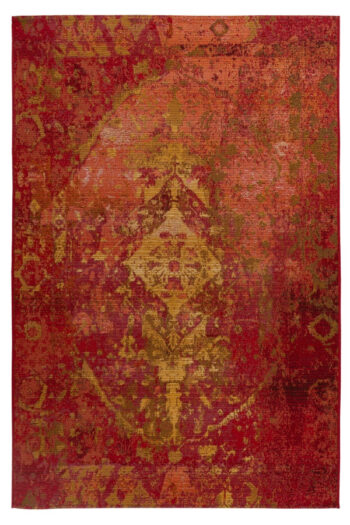 Obsession, Kusový koberec My Gobelina 643 red – na von aj na doma, 200x290, červená, chodba / predsieň